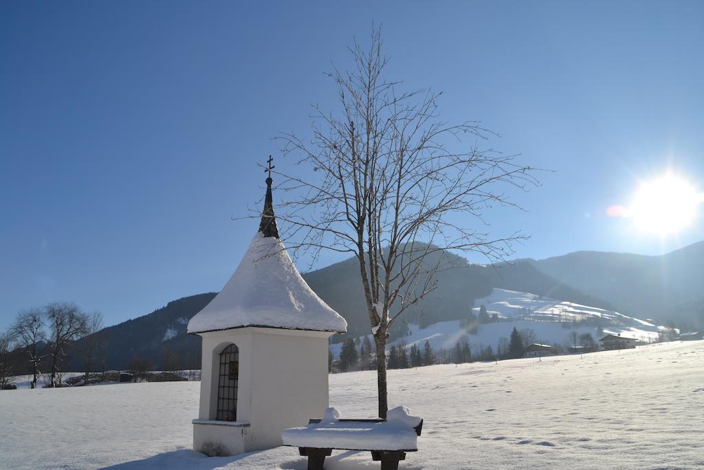 Pension Restaurant Dorfalm Leogang Exteriér fotografie