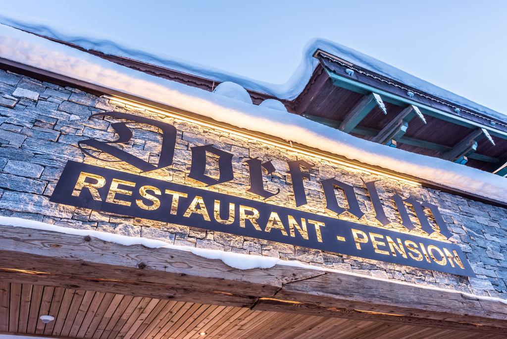 Pension Restaurant Dorfalm Leogang Exteriér fotografie