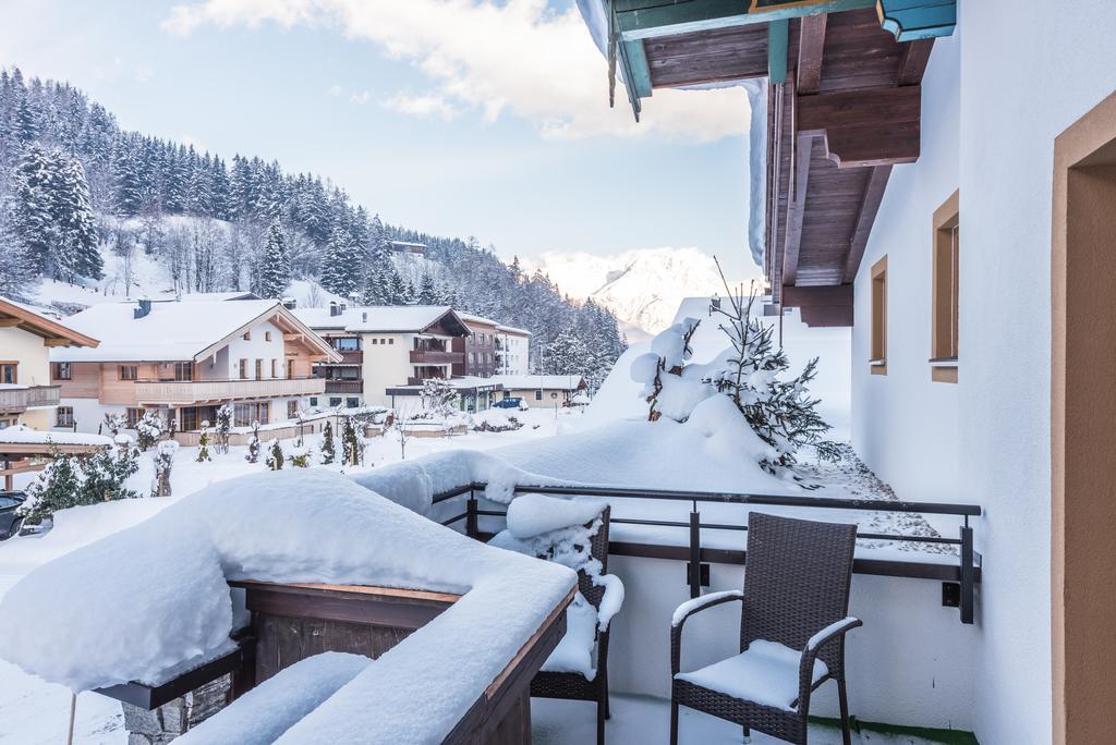 Pension Restaurant Dorfalm Leogang Exteriér fotografie