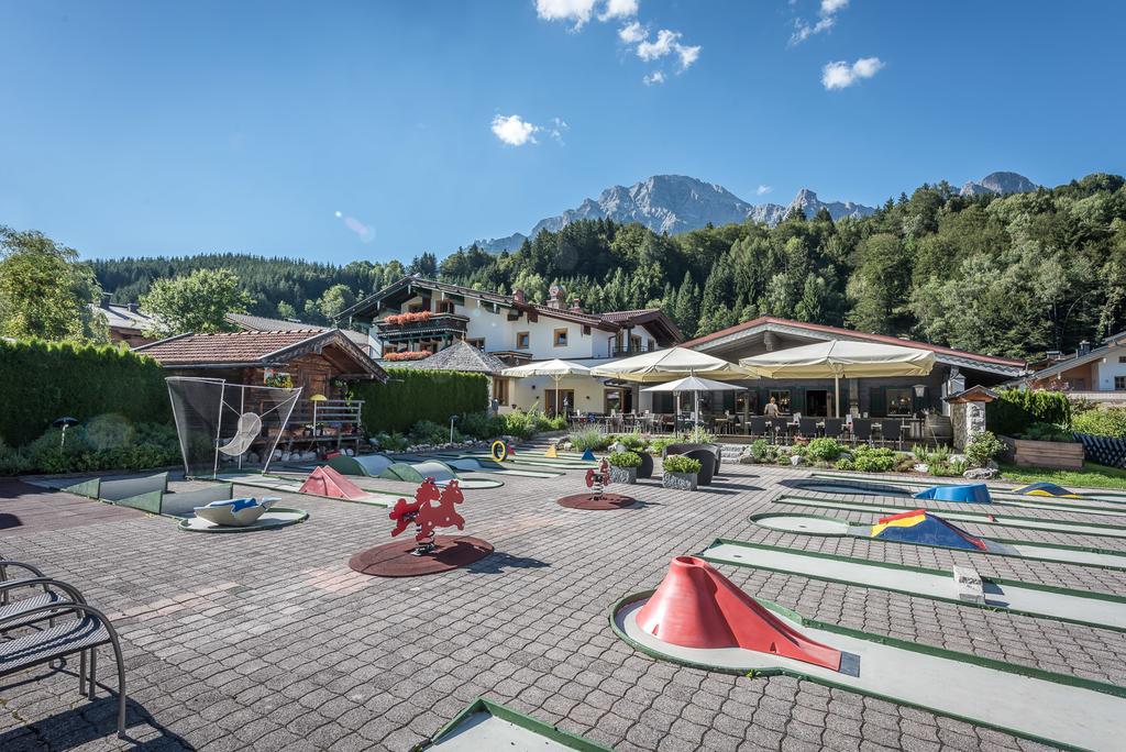 Pension Restaurant Dorfalm Leogang Exteriér fotografie