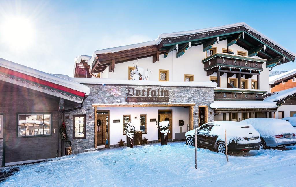 Pension Restaurant Dorfalm Leogang Exteriér fotografie