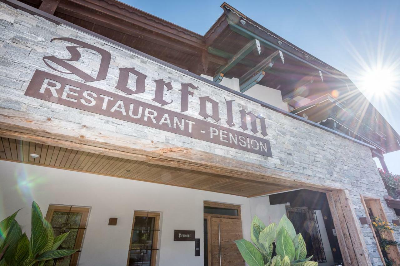 Pension Restaurant Dorfalm Leogang Exteriér fotografie