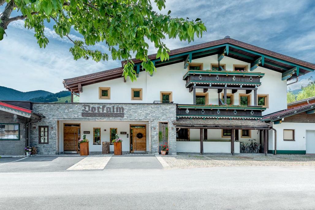 Pension Restaurant Dorfalm Leogang Exteriér fotografie